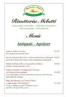 MENU :: Risotteria Melotti a Roma